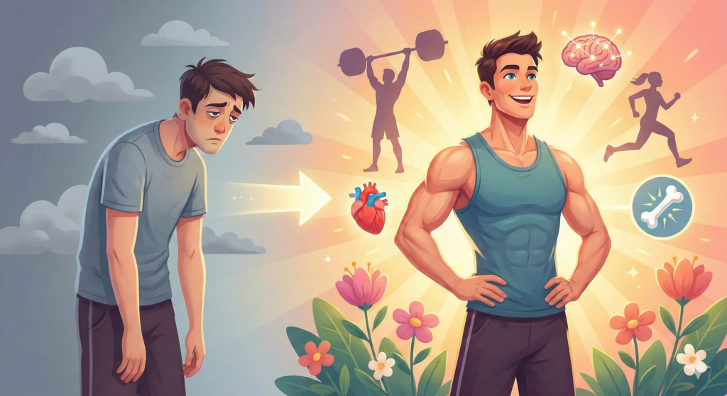 筋トレの効果とメリット