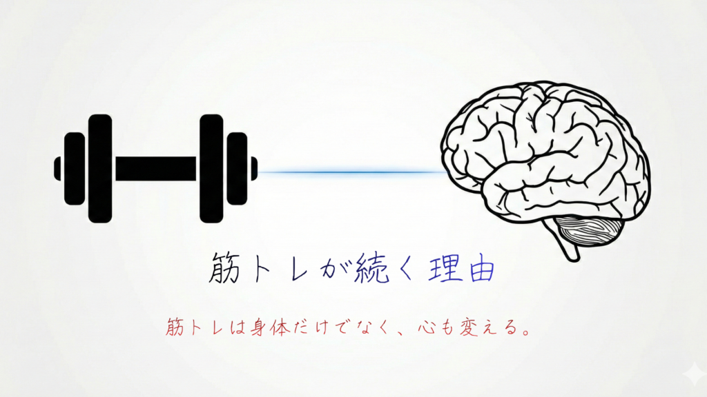 筋トレの効果と目的を徹底解説｜初心者が知るべき"続ける理由"とは？【モチベ維持の心理学】